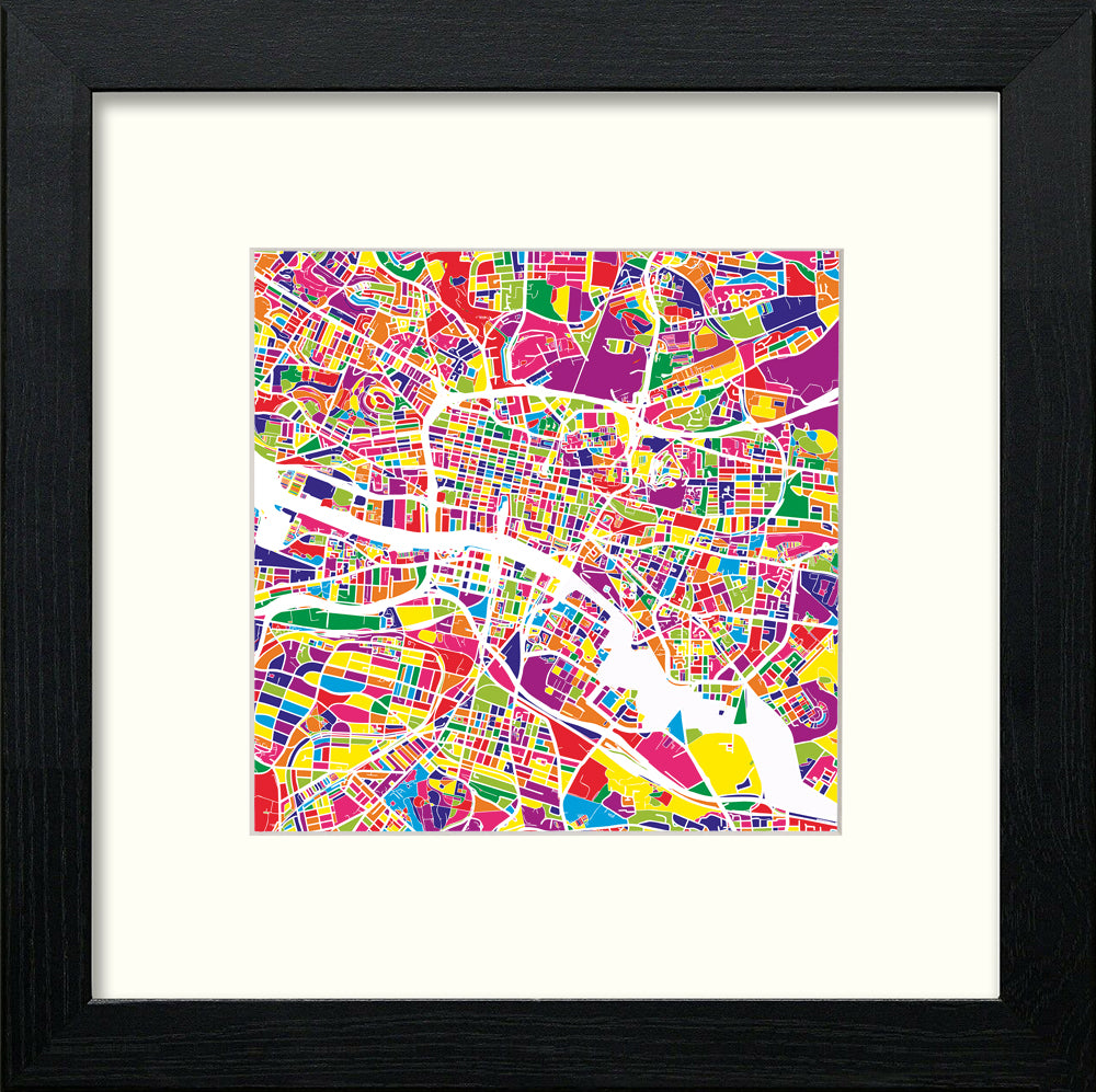 Glasgow Map