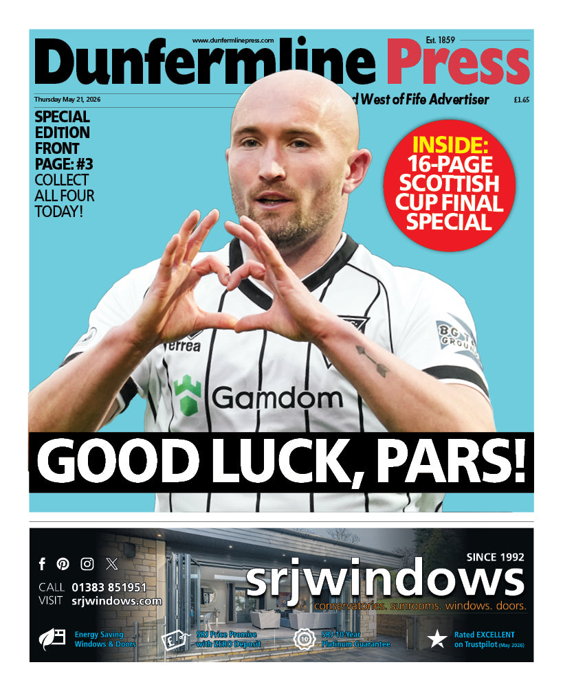 Dunfermline Press Special Front Covers - May 21 Edition