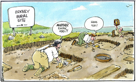 Steven Camley cartoon for The Herald - 23rd March 2024 - (Print 1201)