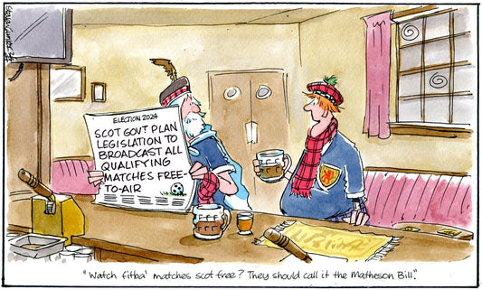 Steven Camley cartoon for The Herald - 2nd April 2024 - (Print 1203)