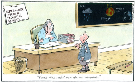 Steven Camley cartoon for The Herald - 11th April 2024 - (Print 1214)