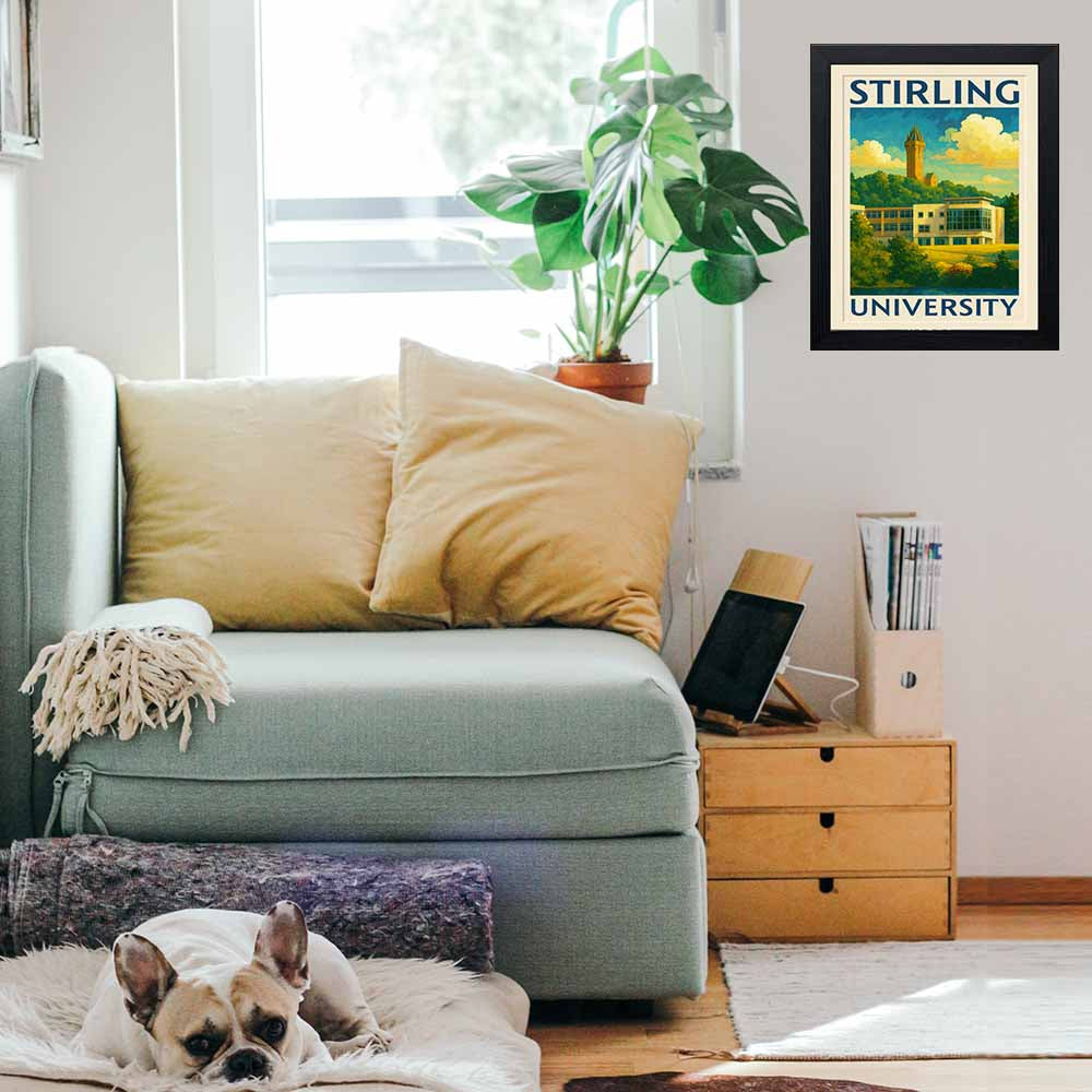 Stirling University - Stunning Hand-Drawn Vintage Travel Style Wall Art Poster (Copy) (Copy) (Copy)