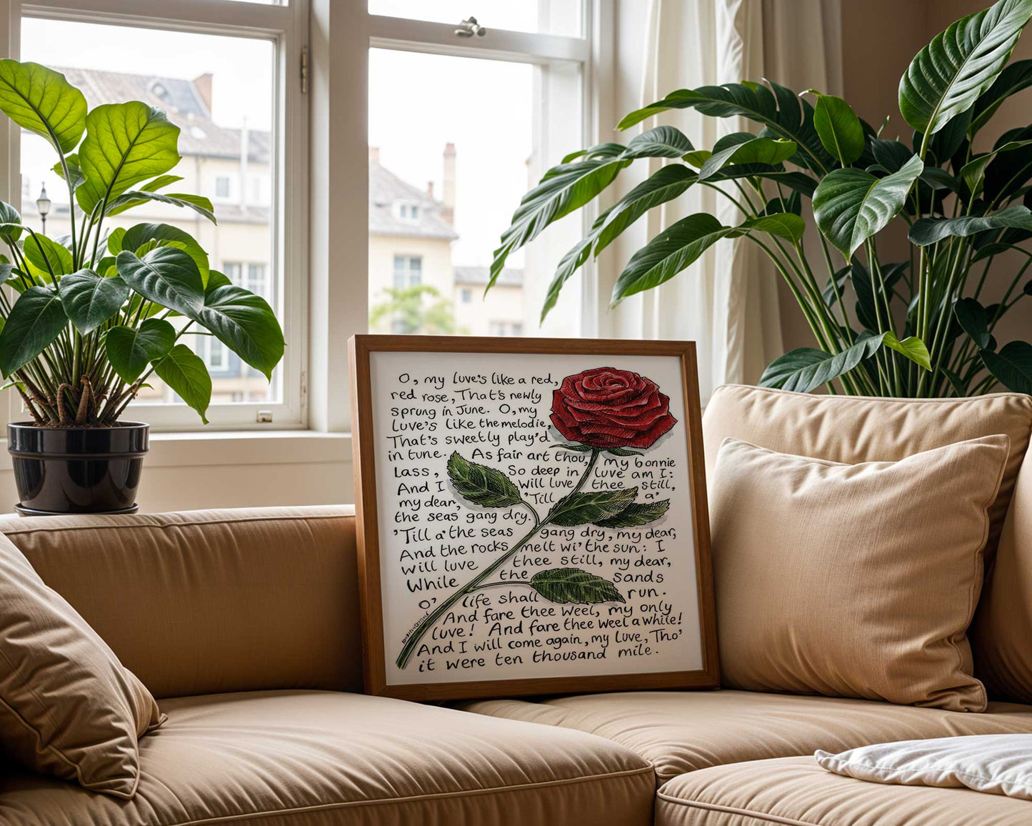 Rabbie Burns - My Luve is like a Red Red Rose