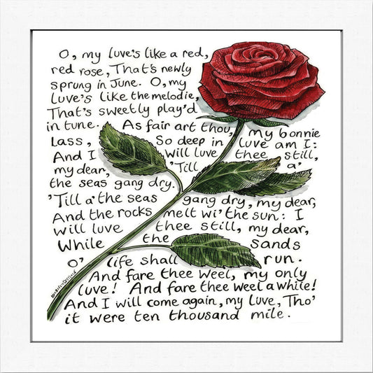 Rabbie Burns - My Luve is like a Red Red Rose