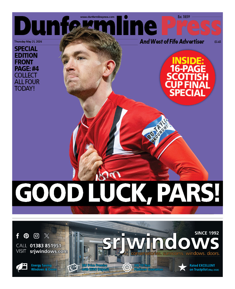Dunfermline Press Special Front Covers - May 21 Edition