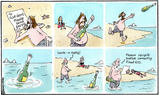 Steven Camley cartoon for The Herald 10th May 2023 (Print 1009)