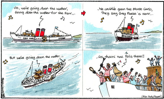 Steven Camley cartoon for The Herald 24th May 2023 (Print 1017)