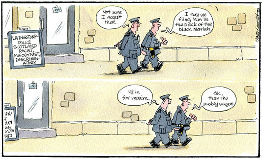 Steven Camley cartoon for The Herald 26th May 2023 (Print 1019)