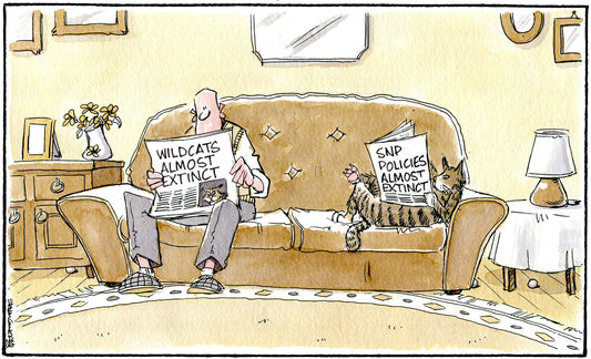 Steven Camley cartoon for The Herald 4th May 2023 (Print 1005)