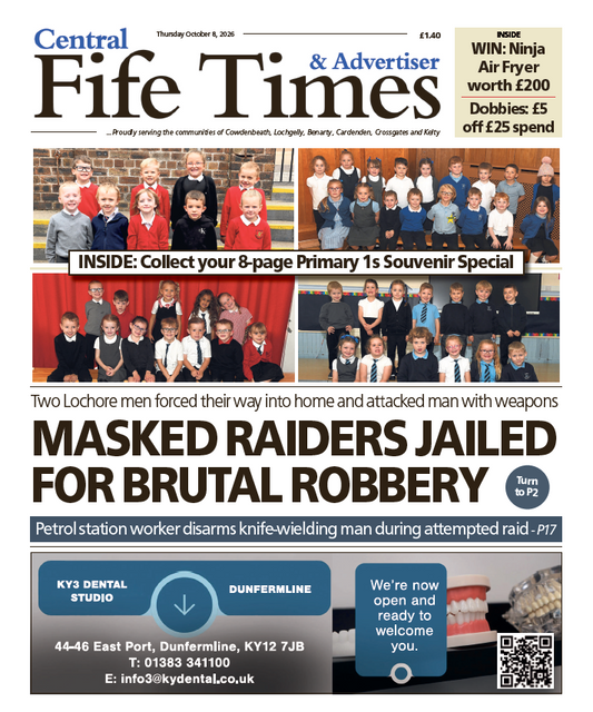 Central Fife Times Primary One Picture Special 2026