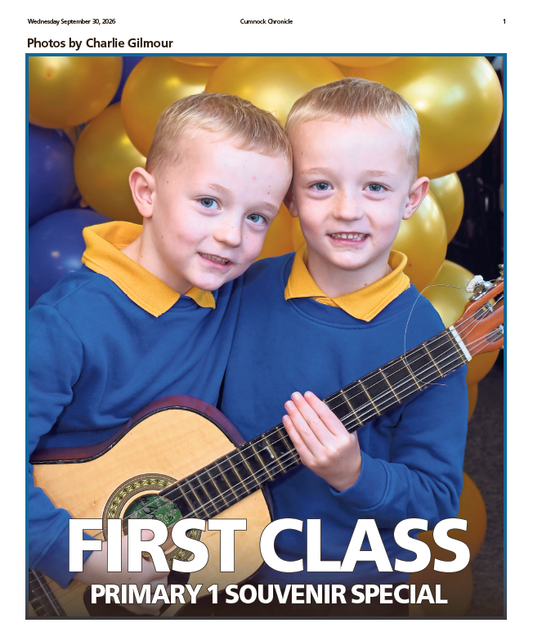 Cumnock Chronicle Primary One Picture Special 2026