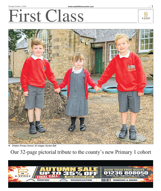 East Lothian Courier Primary One Special 2026