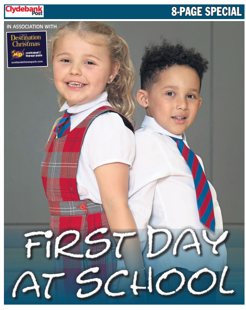 Clydebank Post Back Issue Primary 1s 2024