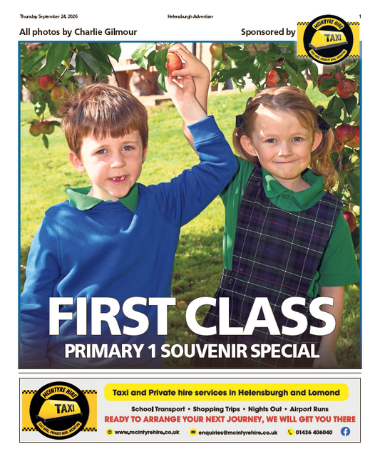 Helensburgh Advertiser Primary One Picture Special 2026