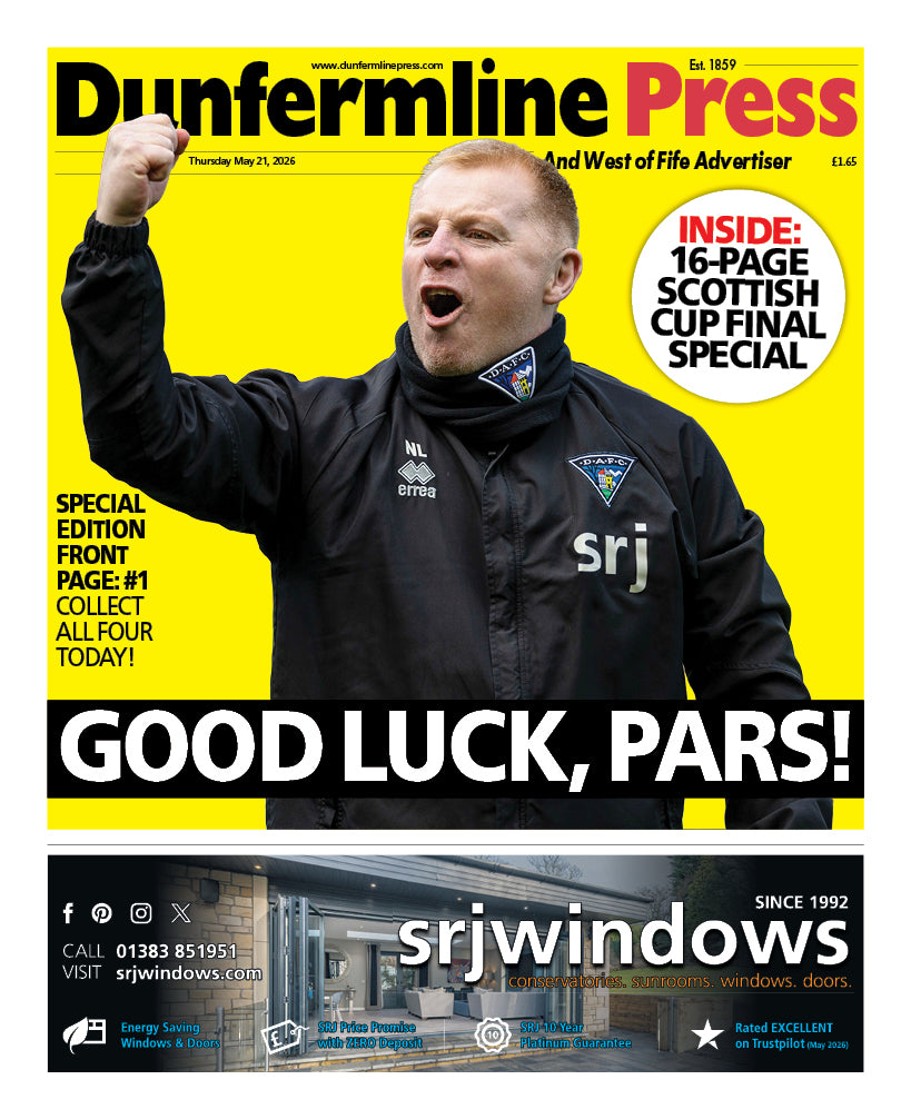 Dunfermline Press Special Front Covers - May 21 Edition