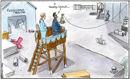 Steven Camley cartoon for The Herald 20th June 2023 (Print 1046)