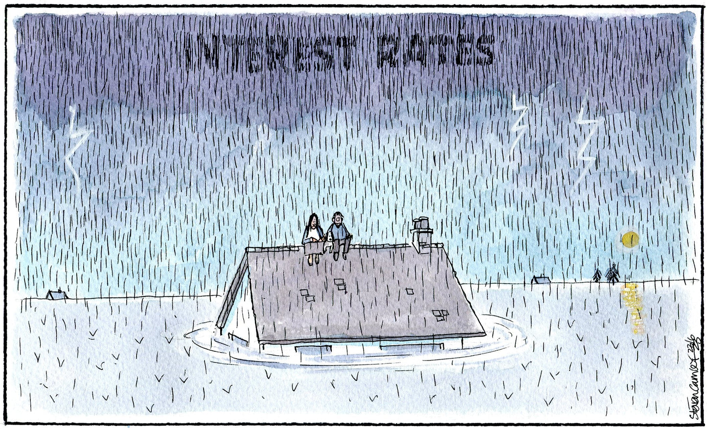 Steven Camley cartoon for The Herald 23rd June 2023 (Print 1049)