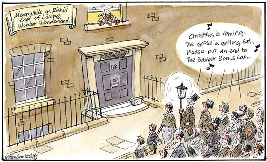 Steven Camley cartoon for The Herald - 21st October 2023 - (Print 1121)