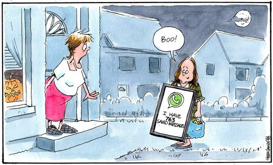 Steven Camley cartoon for The Herald - 2nd November 2023 - (Print 1126)