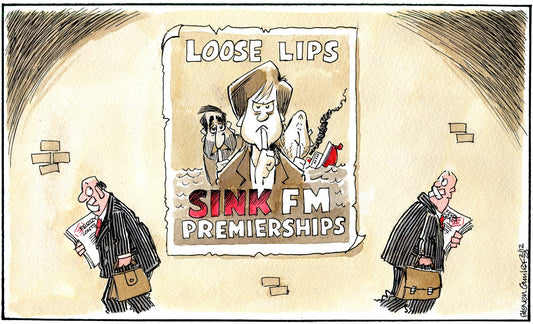 Steven Camley cartoon for The Herald - 2nd December 2023 - (Print 1145)