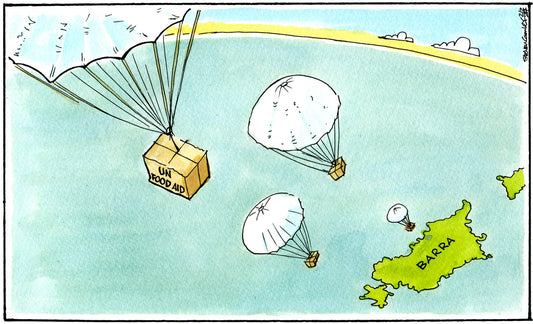 Steven Camley cartoon for The Herald - 2nd February 2024 - (Print 1173)