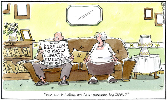 Steven Camley cartoon for The Herald - 15th March 2024 - (Print 1192)