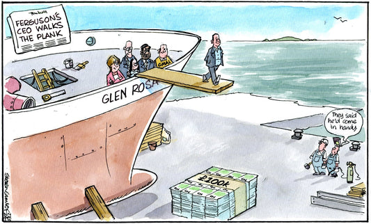 Steven Camley cartoon for The Herald - 27th March 2024 - (Print 1194)