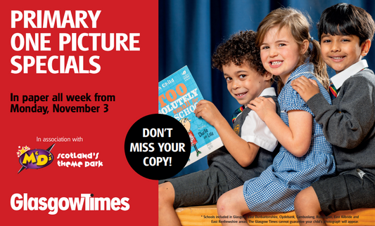 Glasgow Times Primary 1 Picture Special 2025