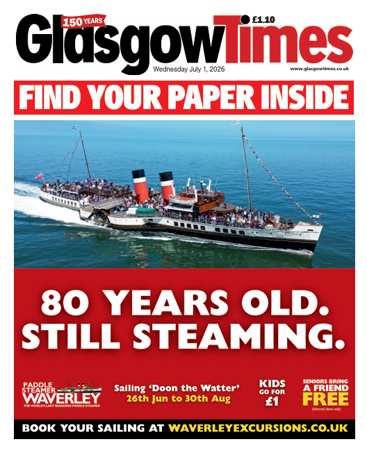 Glasgow Times Waverley Special Front Covers
