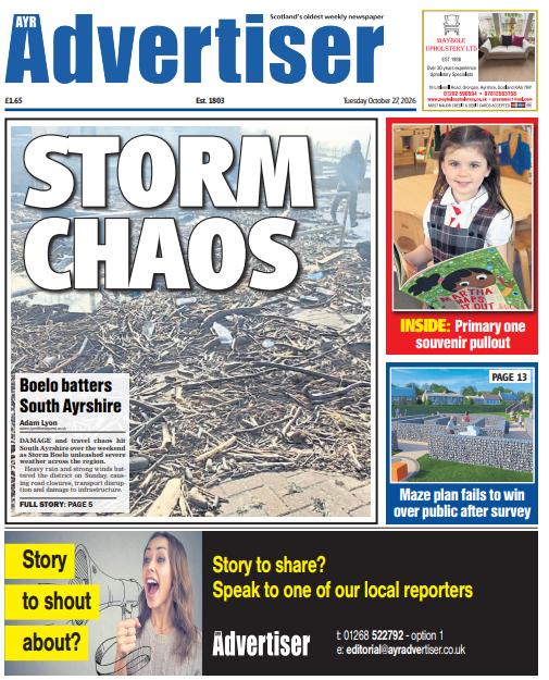 Ayr Advertiser Primary One Special 2026