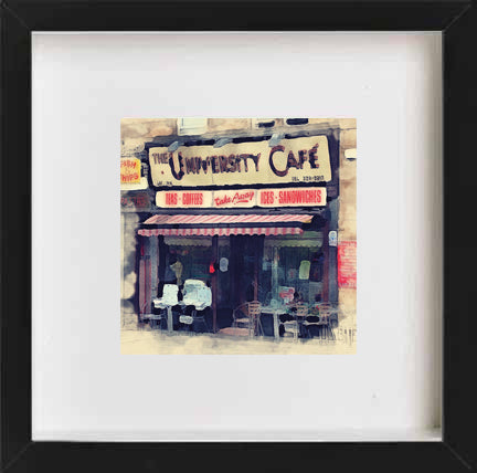 The University Cafe Glasgow, Scotland