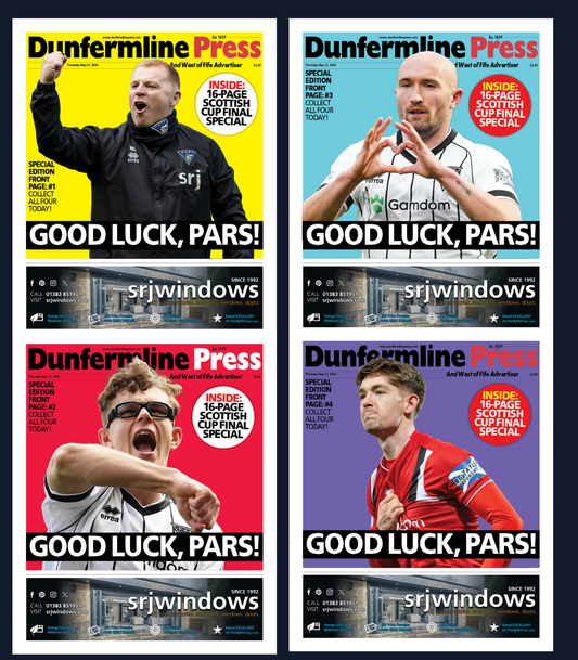 Dunfermline Press Special Front Covers - May 21 Edition