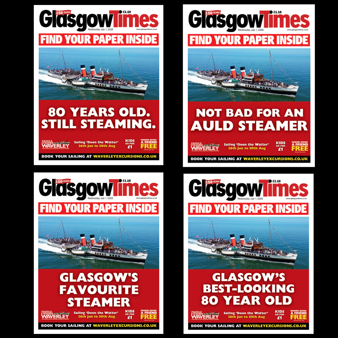 Glasgow Times Waverley Special Front Covers