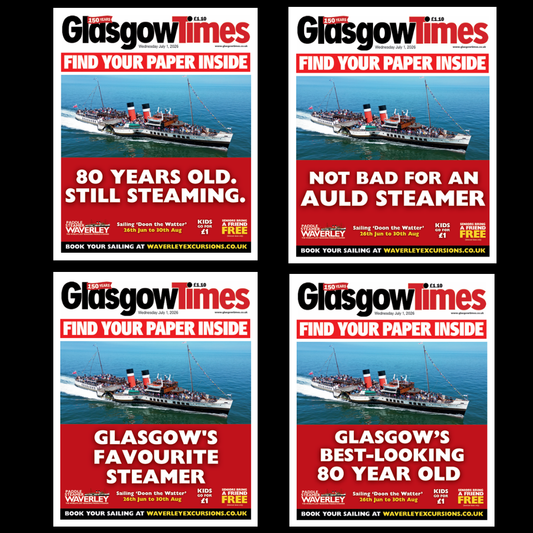 Glasgow Times Waverley Special Front Covers